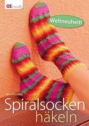 Spiralsocken häkeln von Hug,  Veronika