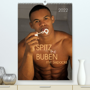 Spitzbuben mit Sixpacks 2022 (Premium, hochwertiger DIN A2 Wandkalender 2022, Kunstdruck in Hochglanz) von malestockphoto