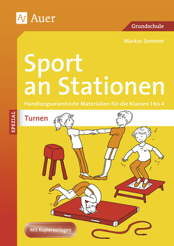 Sport an Stationen SPEZIAL Turnen 1-4 von Sommer,  Markus