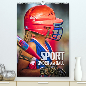 Sport – Kinder am Ball (Premium, hochwertiger DIN A2 Wandkalender 2023, Kunstdruck in Hochglanz) von Bleicher,  Renate