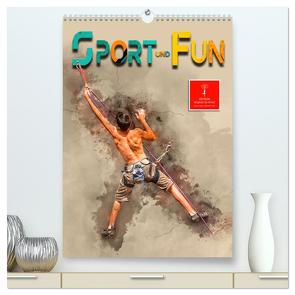 Sport und Fun (hochwertiger Premium Wandkalender 2024 DIN A2 hoch), Kunstdruck in Hochglanz von Roder,  Peter