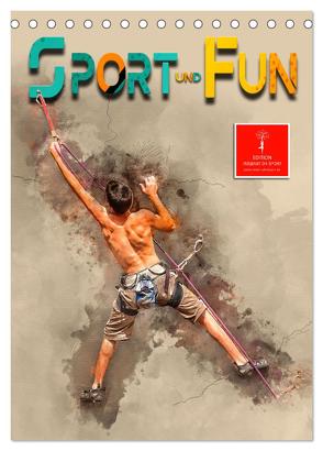 Sport und Fun (Tischkalender 2024 DIN A5 hoch), CALVENDO Monatskalender von Roder,  Peter