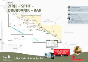 Sportbootkarten Satz 8: Adria 2 (Ausgabe 2021/2022)