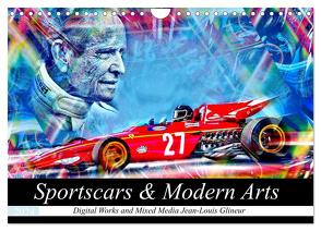 Sportscars & Modern Arts (Wandkalender 2024 DIN A4 quer), CALVENDO Monatskalender von Glineur alias DeVerviers,  Jean-Louis