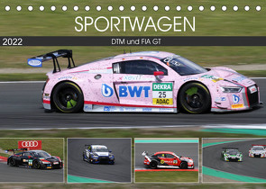 SPORTWAGEN DTM und FIA GT (Tischkalender 2022 DIN A5 quer) von SchnelleWelten