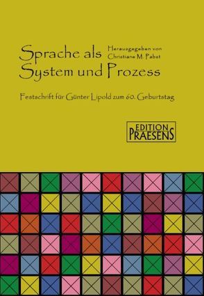 Sprache als System und Prozess von Pabst,  Christiane M