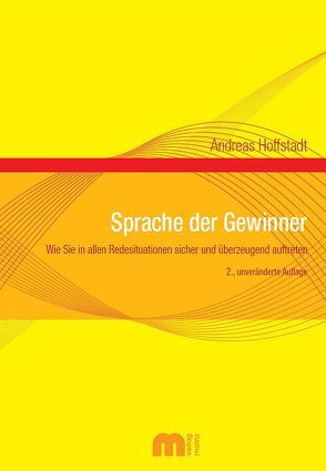 Sprache der Gewinner von Hoffstadt,  Andreas