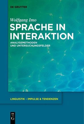 Sprache in Interaktion von Imo,  Wolfgang