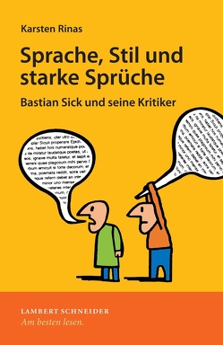 Sprache, Stil und starke Sprüche von Rinas,  Karsten