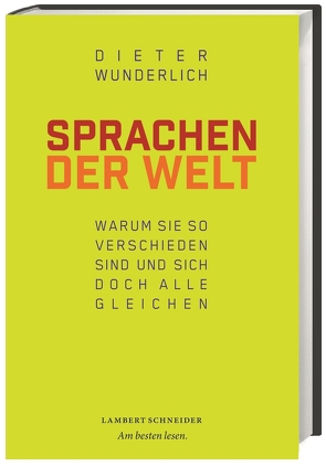 Sprachen der Welt von Wunderlich,  Dieter