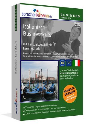 Sprachenlernen24.de Italienisch-Businesskurs Software