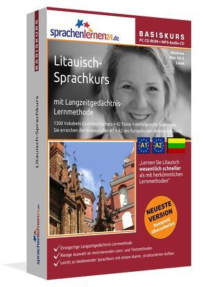 Sprachenlernen24.de Litauisch-Basis-Sprachkurs von Gollub,  Udo