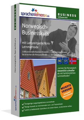 Sprachenlernen24.de Norwegisch-Businesskurs Software