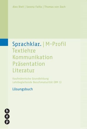 Sprachklar. | M-Profil von Bieli,  Alex, Failla,  Serena, von Dach,  Thomas