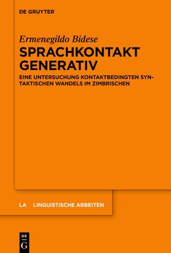 Sprachkontakt generativ von Bidese,  Ermenegildo