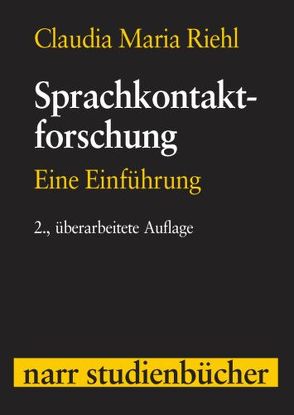 Sprachkontaktforschung von Riehl,  Claudia M.