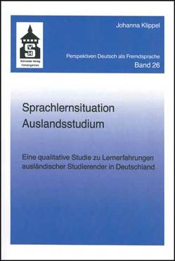 Sprachlernsituation Auslandsstudium von Klippel,  Johanna