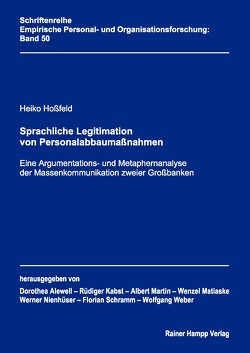 Sprachliche Legitimation von Personalabbaumaßnahmen von Hoßfeld,  Heiko