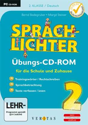 Sprachlichter 2. Übungs-CD-ROM (EL – Einzellizenz) von Badegruber,  Bernd, Steiner,  Margit