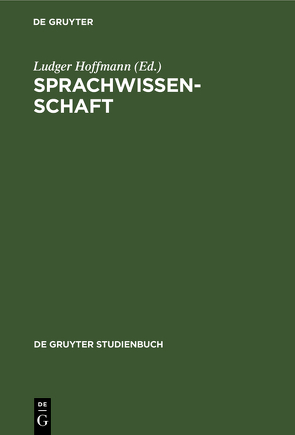 Sprachwissenschaft von Hoffmann,  Ludger