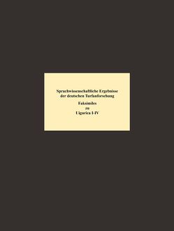 Sprachwissenschaftliche Ergebnisse der deutschen Turfan-Forschung von Hazai,  György, Zieme,  Peter