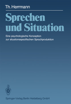 Sprechen und Situation von Herrmann,  T.