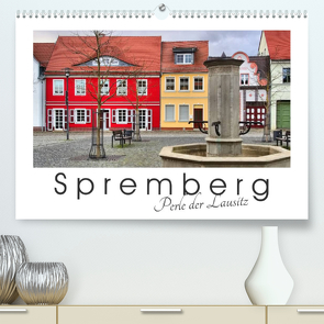 Spremberg – Perle der Lausitz (Premium, hochwertiger DIN A2 Wandkalender 2023, Kunstdruck in Hochglanz) von LianeM