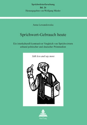 Sprichwort-Gebrauch heute von Lewandowska,  Anna