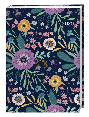 Spring Flowers Kalenderbuch A6 Kalender 2020 von Heye