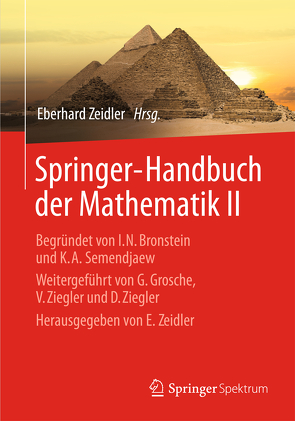 Springer-Handbuch der Mathematik II von Zeidler,  Eberhard