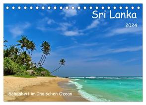 Sri Lanka, Schönheit im Indischen Ozean (Tischkalender 2024 DIN A5 quer), CALVENDO Monatskalender von Böck,  Herbert