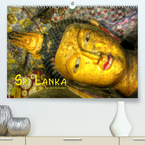 Sri Lanka – Tempel, Tee und Elefanten (Premium, hochwertiger DIN A2 Wandkalender 2023, Kunstdruck in Hochglanz) von Stamm,  Dirk