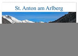 St. Anton am Arlberg (Wandkalender 2024 DIN A2 quer), CALVENDO Monatskalender von Eppele,  Klaus