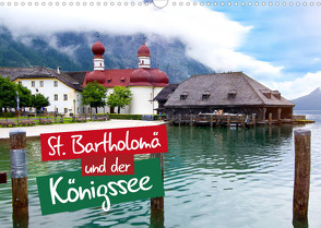 St. Bartholomä und der Königssee (Wandkalender 2023 DIN A3 quer) von Seidel,  Falko