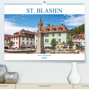 St. Blasien – Dom- und Kurstadt (Premium, hochwertiger DIN A2 Wandkalender 2021, Kunstdruck in Hochglanz) von Brunner-Klaus,  Liselotte