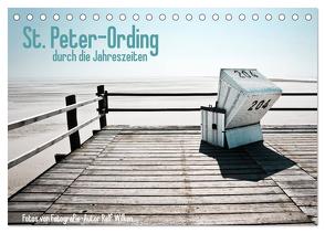 St. Peter-Ording durch die Jahreszeiten (Tischkalender 2024 DIN A5 quer), CALVENDO Monatskalender von Wilken,  Ralf