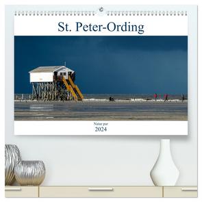 St. Peter-Ording – Natur pur (hochwertiger Premium Wandkalender 2024 DIN A2 quer), Kunstdruck in Hochglanz von Blome,  Dietmar