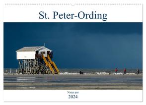 St. Peter-Ording – Natur pur (Wandkalender 2024 DIN A2 quer), CALVENDO Monatskalender von Blome,  Dietmar