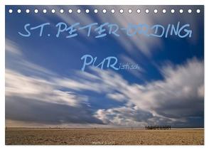 ST. PETER-ORDING PURistisch (Tischkalender 2024 DIN A5 quer), CALVENDO Monatskalender von G. Leitl,  Markus