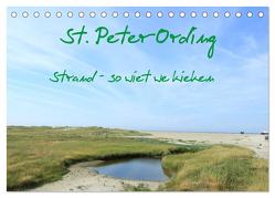 St. Peter-Ording (Tischkalender 2024 DIN A5 quer), CALVENDO Monatskalender von Kleverveer,  Kleverveer