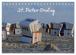 St. Peter Ording (Tischkalender 2024 DIN A5 quer), CALVENDO Monatskalender von Nordstern,  Nordstern