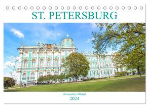 St. Petersburg – Historische Altstadt (Tischkalender 2024 DIN A5 quer), CALVENDO Monatskalender von pixs:sell,  pixs:sell