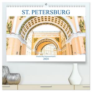 St. Petersburg – Prachtvolle Ostseemetropole (hochwertiger Premium Wandkalender 2024 DIN A2 quer), Kunstdruck in Hochglanz von pixs:sell,  pixs:sell