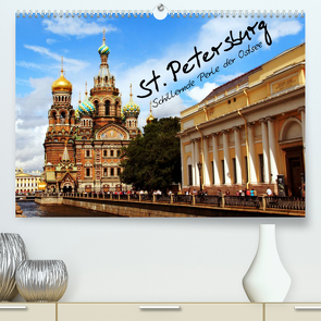 St. Petersburg (Premium, hochwertiger DIN A2 Wandkalender 2022, Kunstdruck in Hochglanz) von le Plat,  Patrick