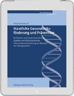 Staatliche Gesundheitsförderung und Prävention von Renold-Burch,  Stephanie