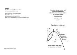 Staatliche Zinssubvention und Auslandsverschuldung: Eine Mittelwert-Varianz-Analyse am Beispiel Ungarn von Pfeffer,  Annamaria