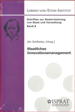 Staatliches Innovationsmanagement von Schliesky,  Utz