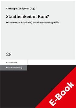 Staatlichkeit in Rom? von Lundgreen,  Christoph