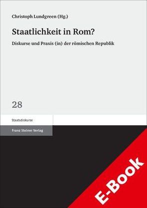 Staatlichkeit in Rom? von Lundgreen,  Christoph