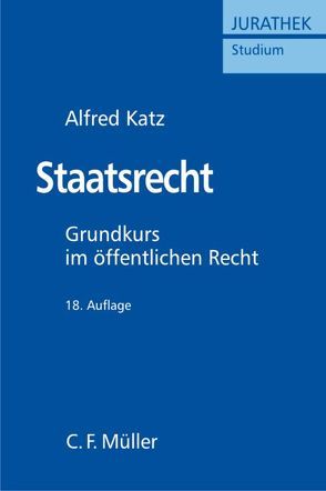 Staatsrecht von Katz,  Alfred